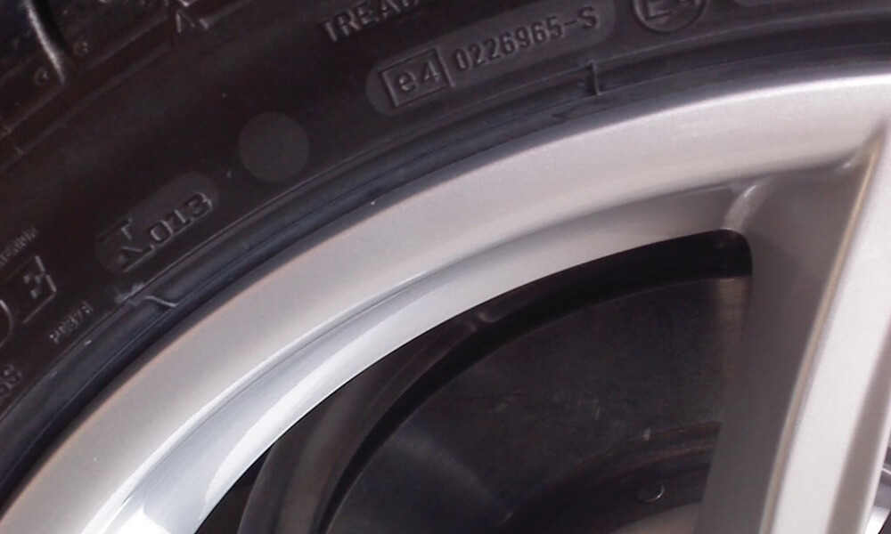 Car Rim Closeup After Treatment